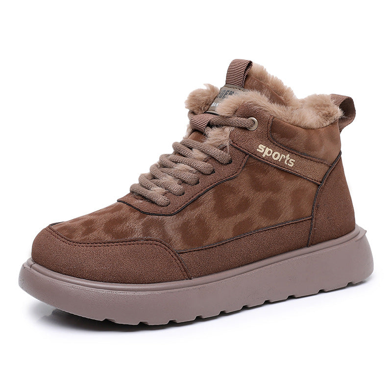 Damen Winterliche Sneakers mit isolierendem Innenfutter und rutschfester Sohle Heidi-Mode