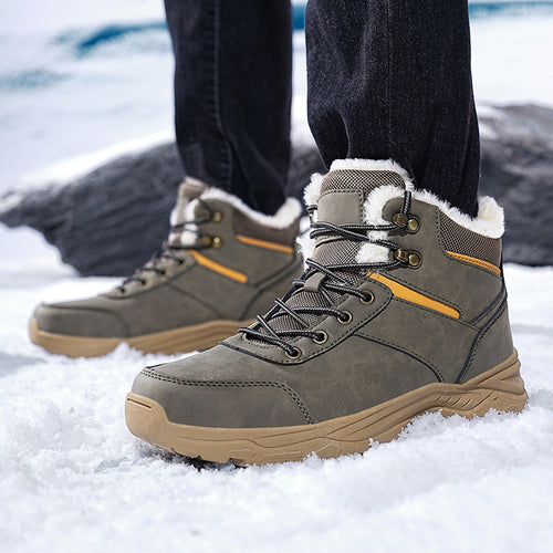 Damen Hochwertige Winterboots mit isolierter Innensohle und rutschfester Sohle Heidi-Mode