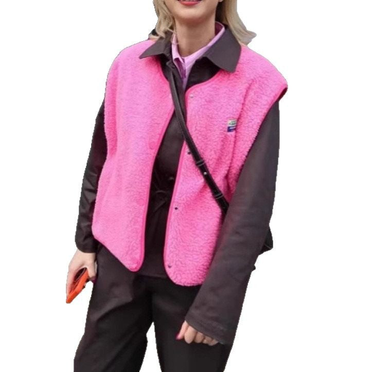 Damen komfortable Fleece-Weste Heidi-Mode