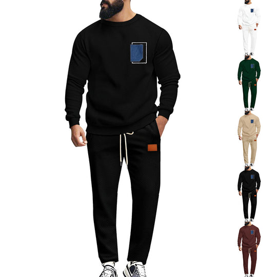 Herren Bequemer Freizeitanzug mit modischem Design und praktischen Taschen Heidi-Mode
