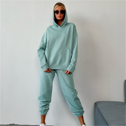 Damen Oversized Hoodie-Trainingsanzug Heidi-Mode