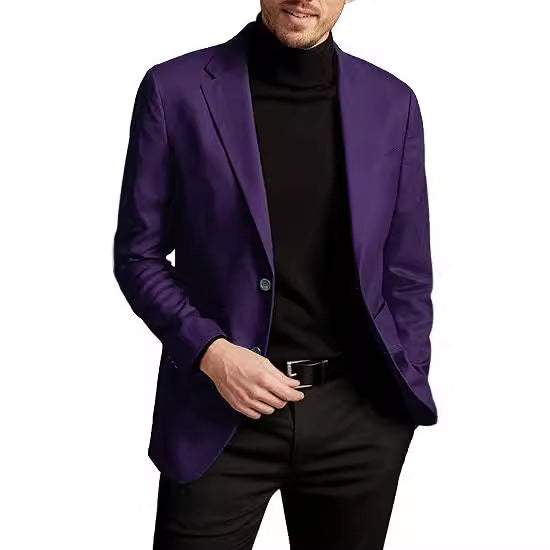 Herren eleganter Blazer mit modernem Schnitt und praktischen Taschen Heidi-Mode