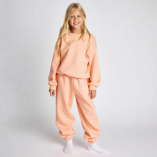 Damen lässiges Sweatshirt und bequeme Jogginghose Set Heidi-Mode