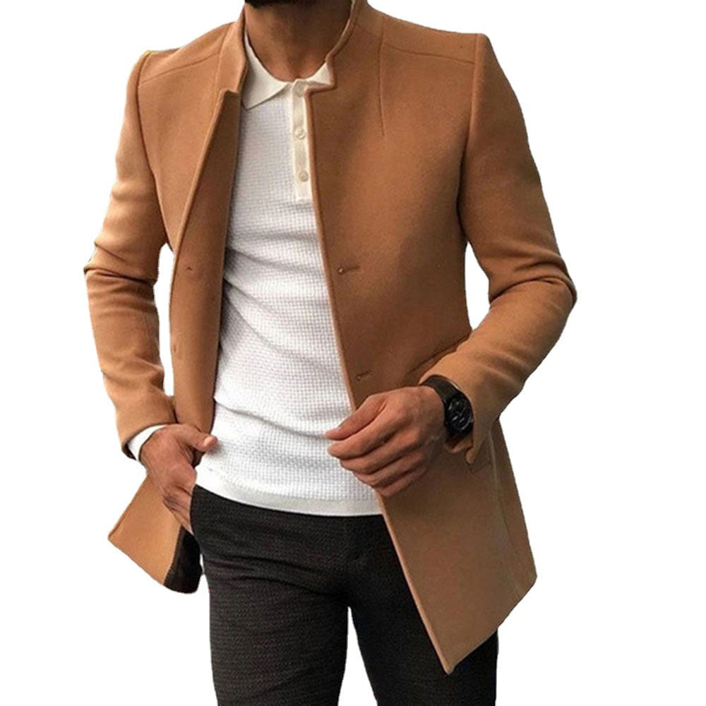 Herren eleganter Blazer mit modernem Schnitt und minimalistischen Details Heidi-Mode