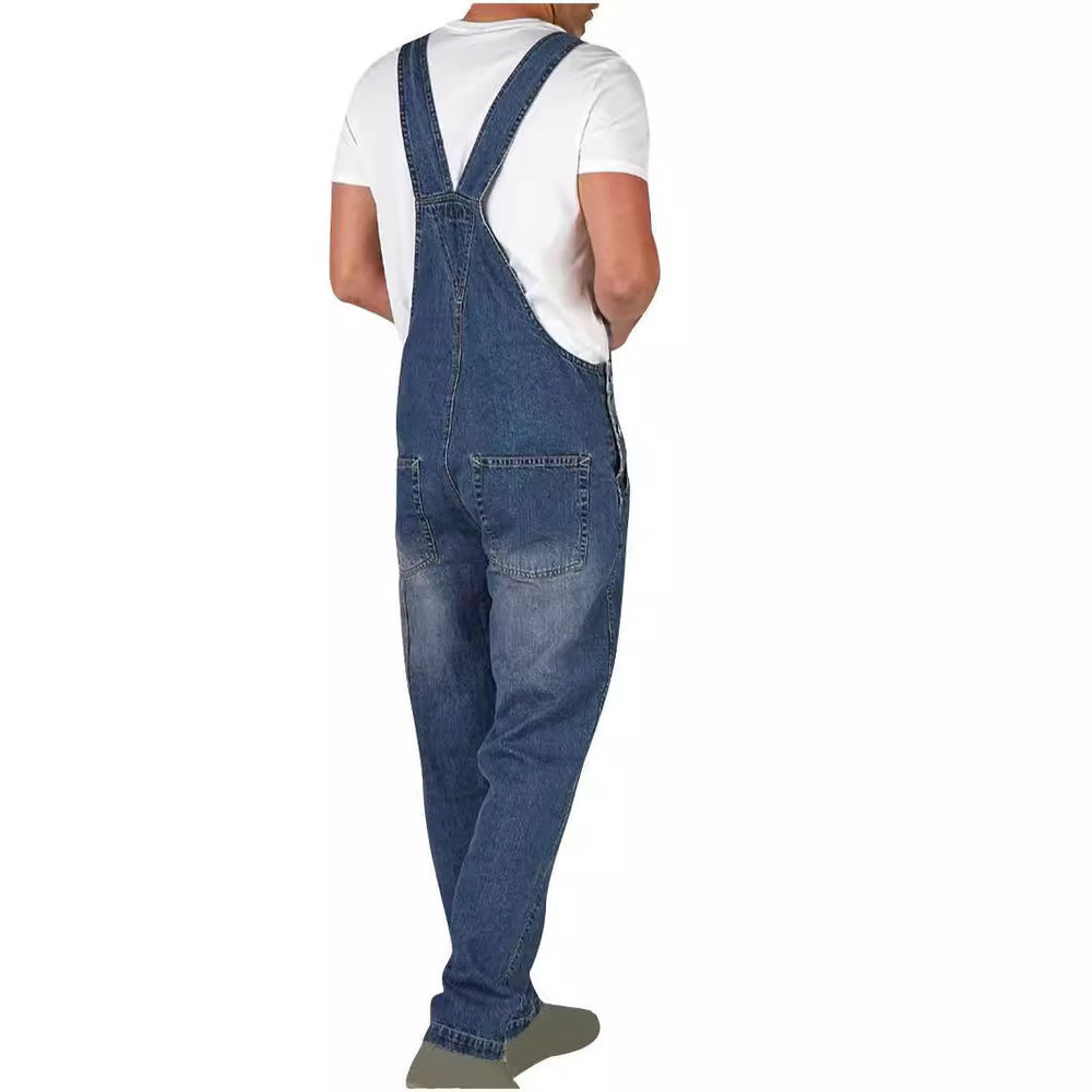 Herren Lässige Latzhose Heidi-Mode