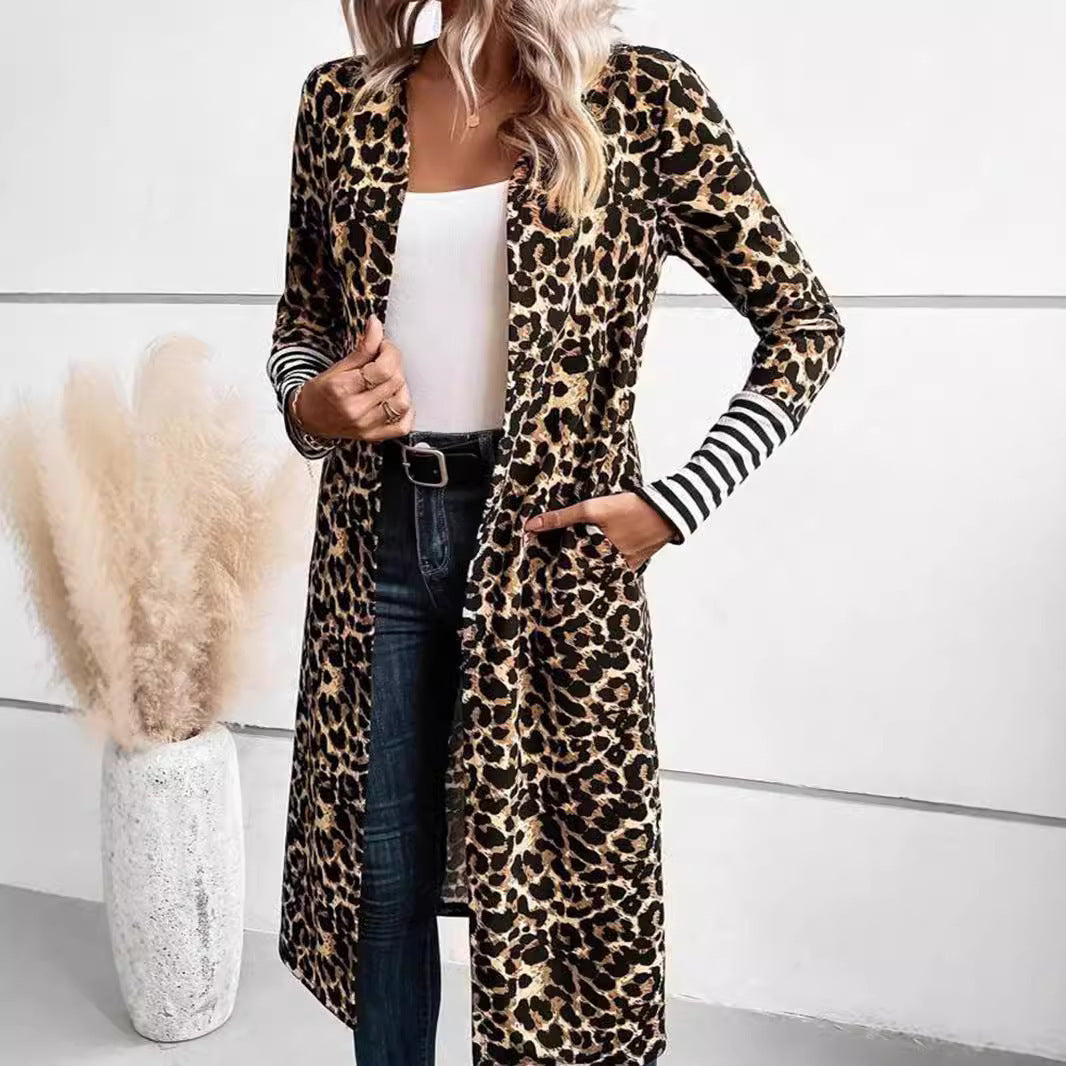 Damen Elegant gemusterter Cardigan Heidi-Mode