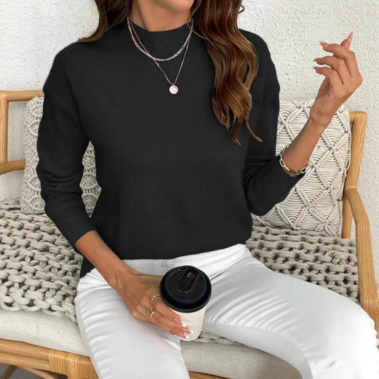 Damen lässiger Pullover Heidi-Mode