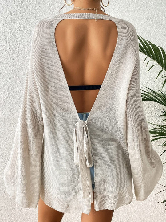 Femme Loose-Fit Texturiertes Strickoberteil Heidi-Mode