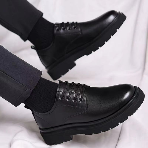 Herren stilvolle Schnür-Oxfords Heidi-Mode