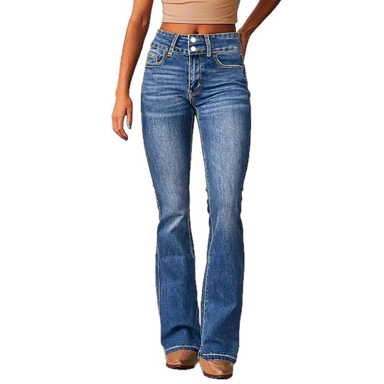 Damen Flared Jeans Heidi-Mode