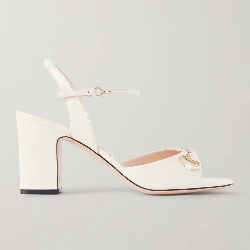 Femme Block Absatz Kleid Sandalen Heidi-Mode