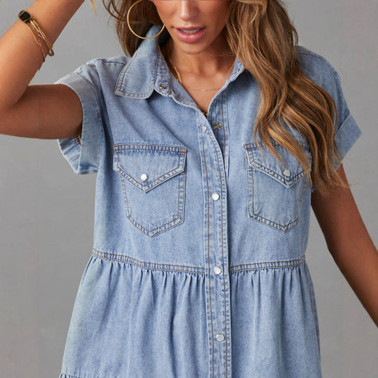 Damen Jeanskleid Heidi-Mode