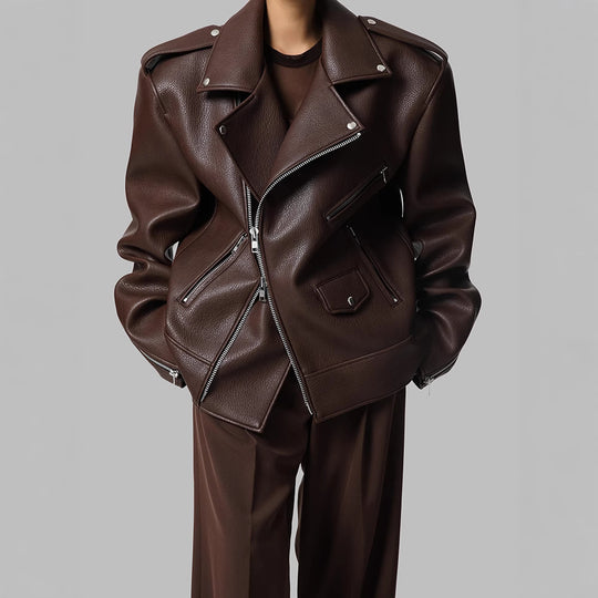 Damen Bikerjacke aus hochwertigem Heidi-Mode