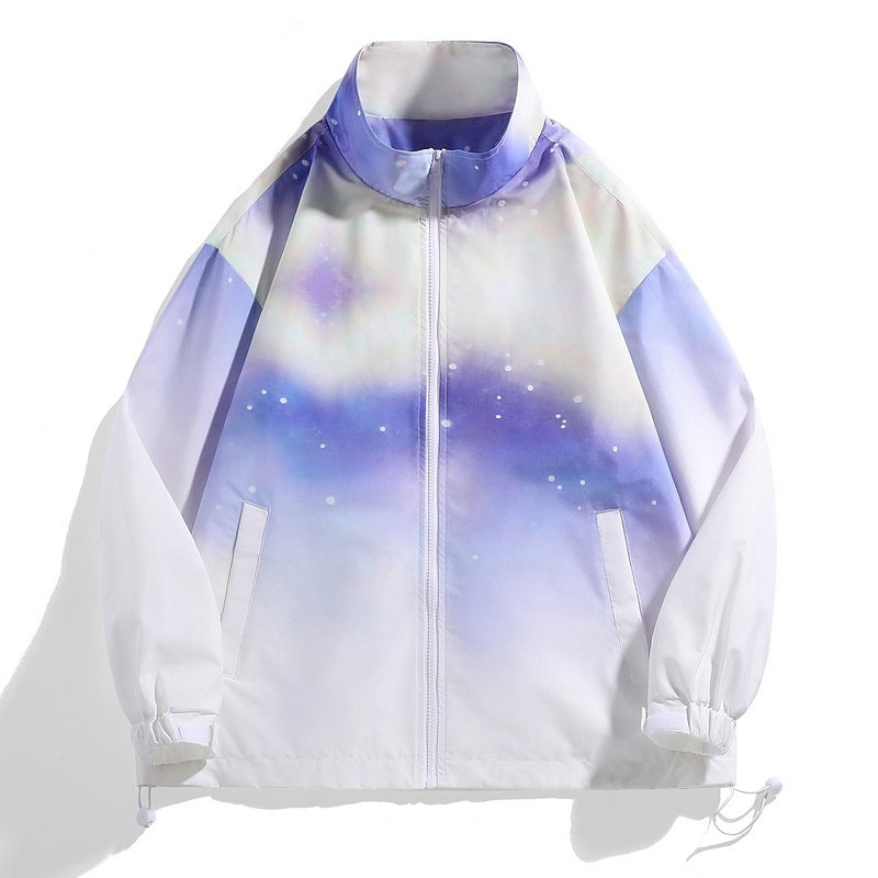 Damen Übergangsjacke mit hochwertiger Farbverlaufs-Technologie Heidi-Mode