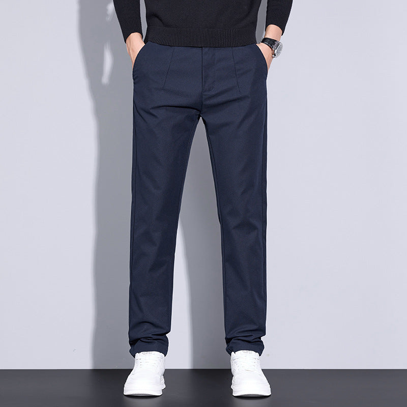 Herren Elegante Anzughose mit Struktur