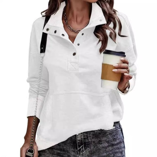 Damen urbaner sportlicher Pullover Heidi-Mode