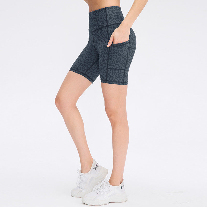 Damen Sportliche Hochgeschnittene Shorts Heidi-Mode