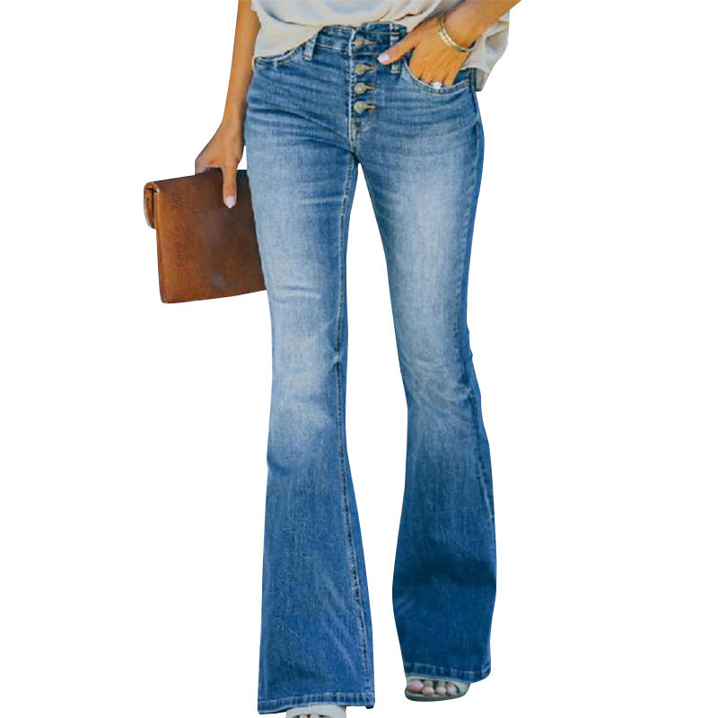 Damen Schlagjeans Heidi-Mode