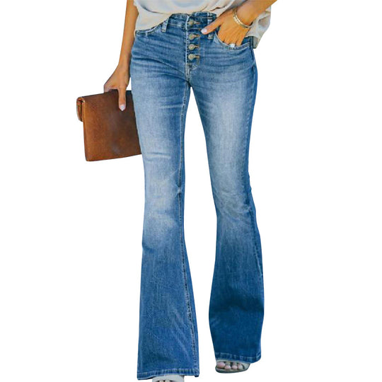 Damen Schlagjeans Heidi-Mode