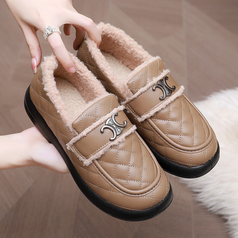 Damen warme Hausschuhe Heidi-Mode