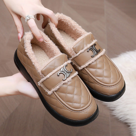 Damen warme Hausschuhe Heidi-Mode