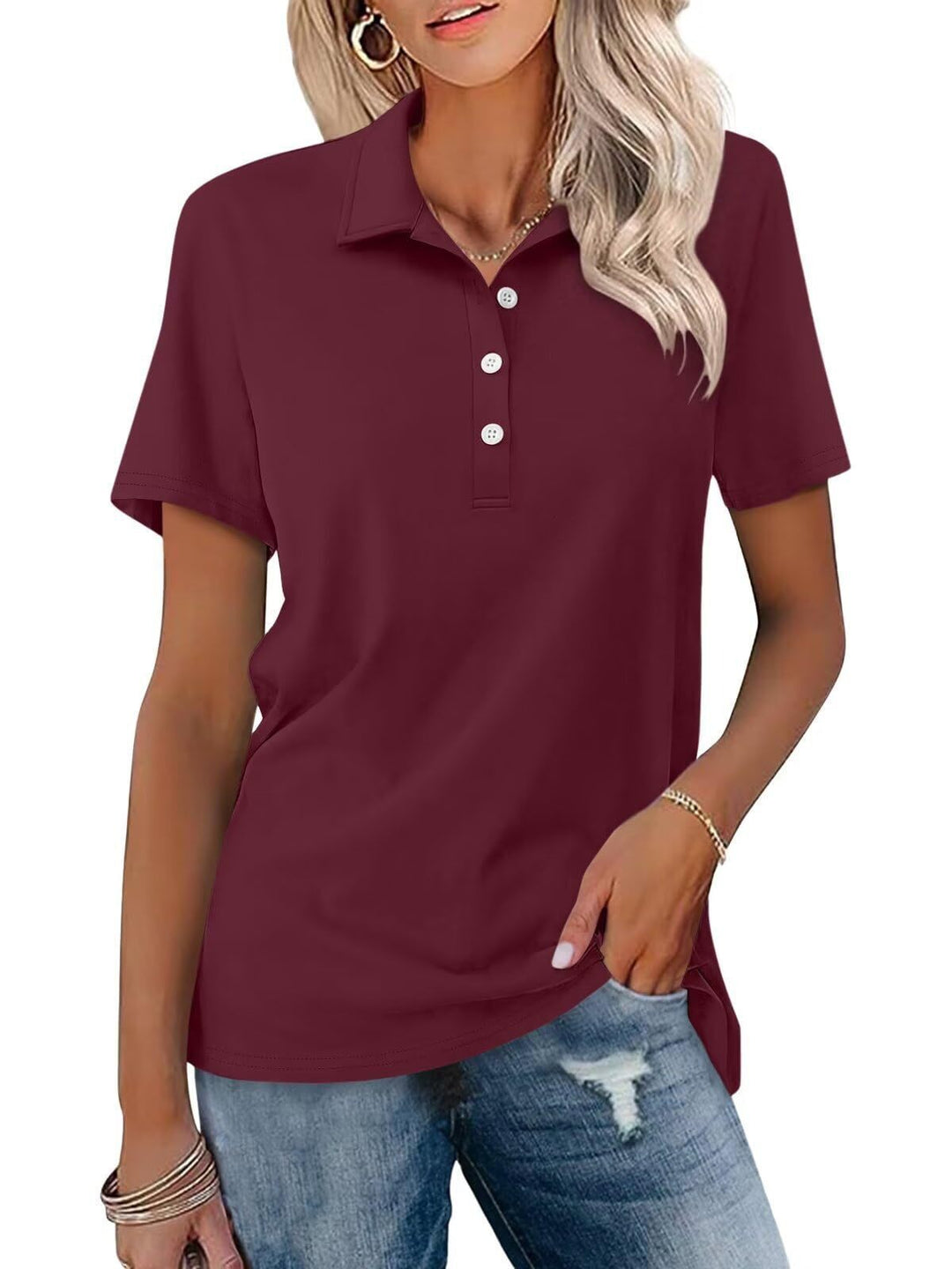 Heidi-Mode | Leichtgewichtiges Poloshirt für Damen