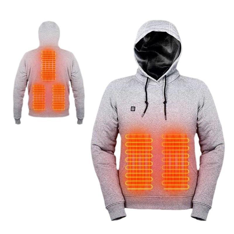 Damen beheizbare Kapuzenpullover Heidi-Mode