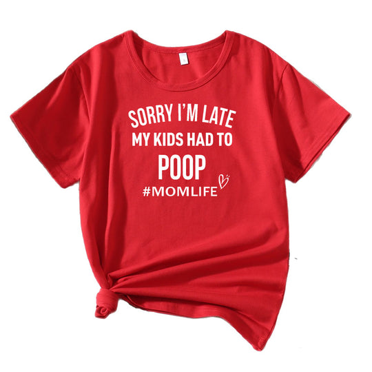 Frauen Freizeit Mama Humor T-Shirt Heidi-Mode