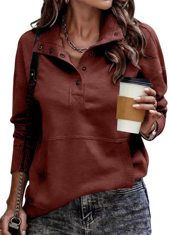 Damen urbaner sportlicher Pullover Heidi-Mode