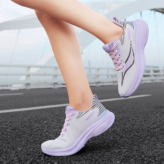 Herren Sportliche Laufschuhe mit atmungsaktiver Mesh-Oberfläche und dynamischer Dämpfungstechnologie Heidi-Mode