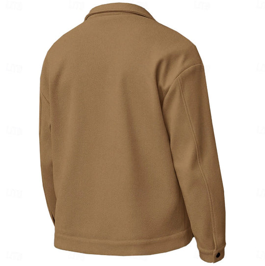 Herren stylische Utility-Jacke mit gepolsterten Taschen Heidi-Mode