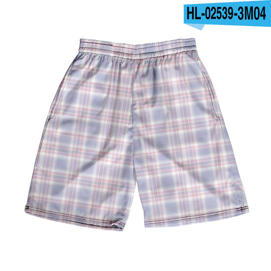 Heidi Mode | Hawaiianische karierte Shorts für Männer