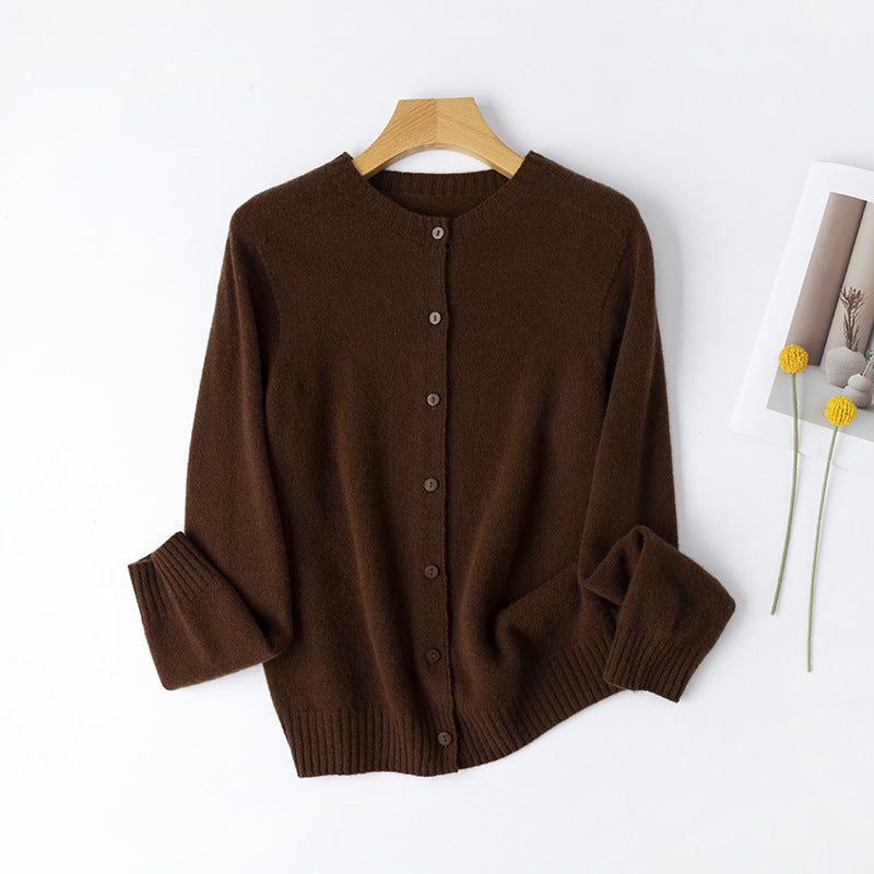 Femme Weicher Strick-Cardigan Heidi-Mode