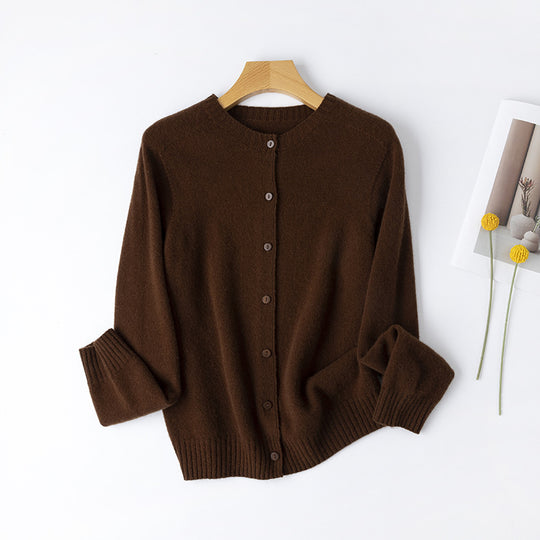 Femme Weicher Strick-Cardigan Heidi-Mode