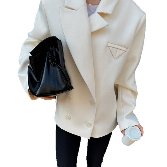 Damen oversized Wollblazer Heidi-Mode