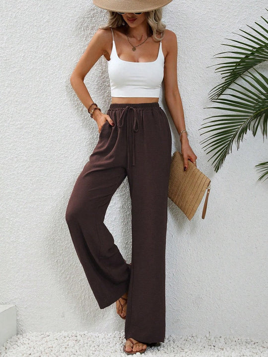 Heidi-Mode | Legere Leinen Sommerhose Damen