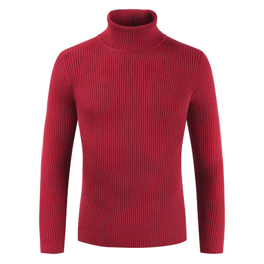 Damen Rollkragenpullover aus gehäkeltem Strick Heidi-Mode