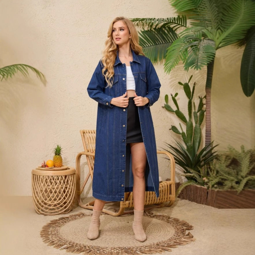 Damen Jeansmantel Heidi-Mode