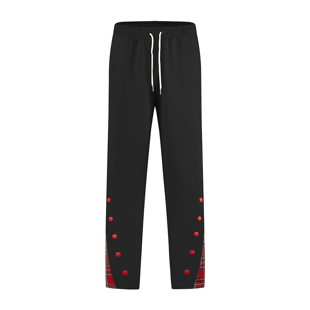 Damen Sportliche Freizeithose mit modischen Akzenten und elastischem Bund Heidi-Mode