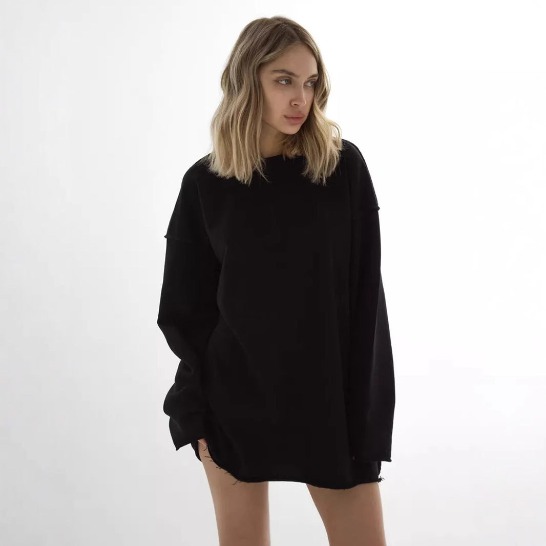 Damen Oversized Sweatshirt Heidi-Mode