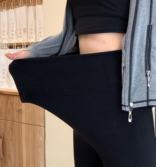 Damen Leggings mit hohem Taillenschnitt Heidi-Mode