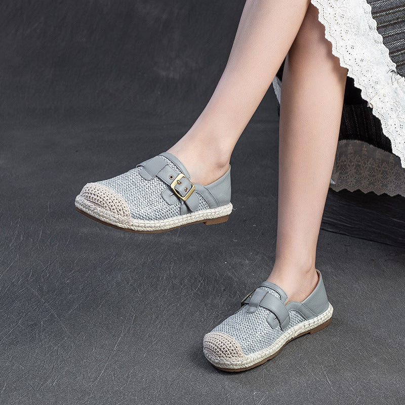 Damen Pantoletten mit innovativem Riemendesign und flexibler Sohle Heidi-Mode