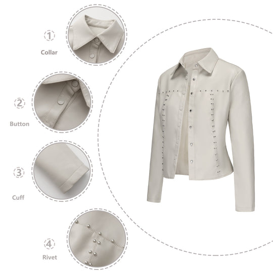 Damen Lederjacke Heidi-Mode