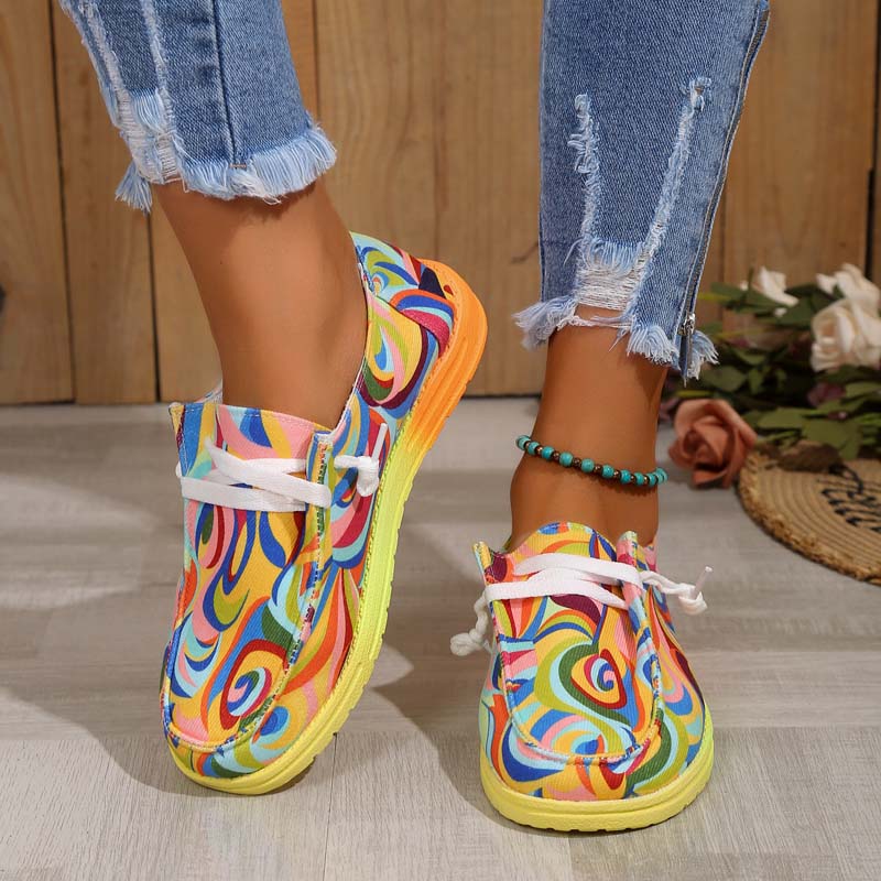 Heidi-Mode | Lässige, Farbige Sneaker