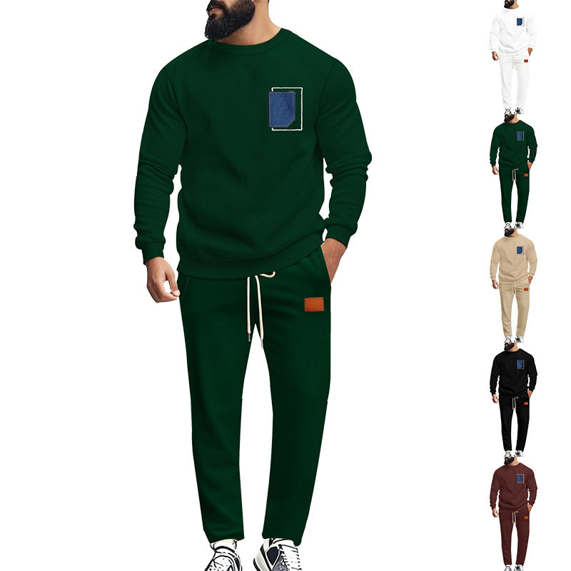 Herren Bequemer Freizeitanzug mit modischem Design und praktischen Taschen Heidi-Mode