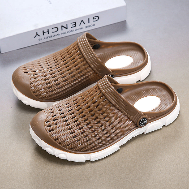 Herren Atmungsaktive Badeschuhe mit rutschfester Sohle und leichtem Design Heidi-Mode