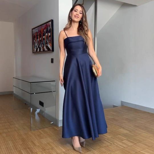 Damen Elegantes Abendkleid mit schulterfreiem Design und voluminösem Rock Heidi-Mode