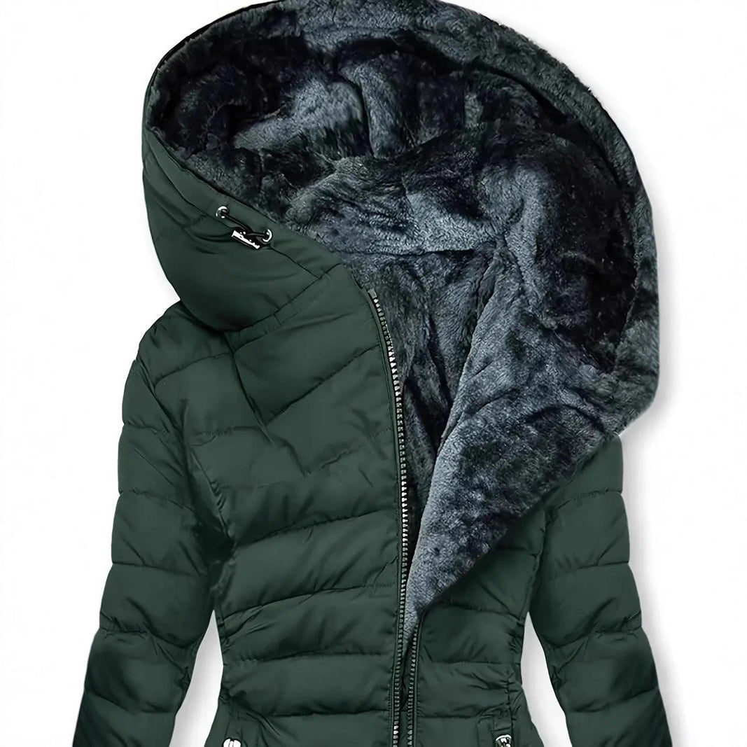 Damen Langzeit-Winterjacke mit weichem Innenfutter Heidi-Mode