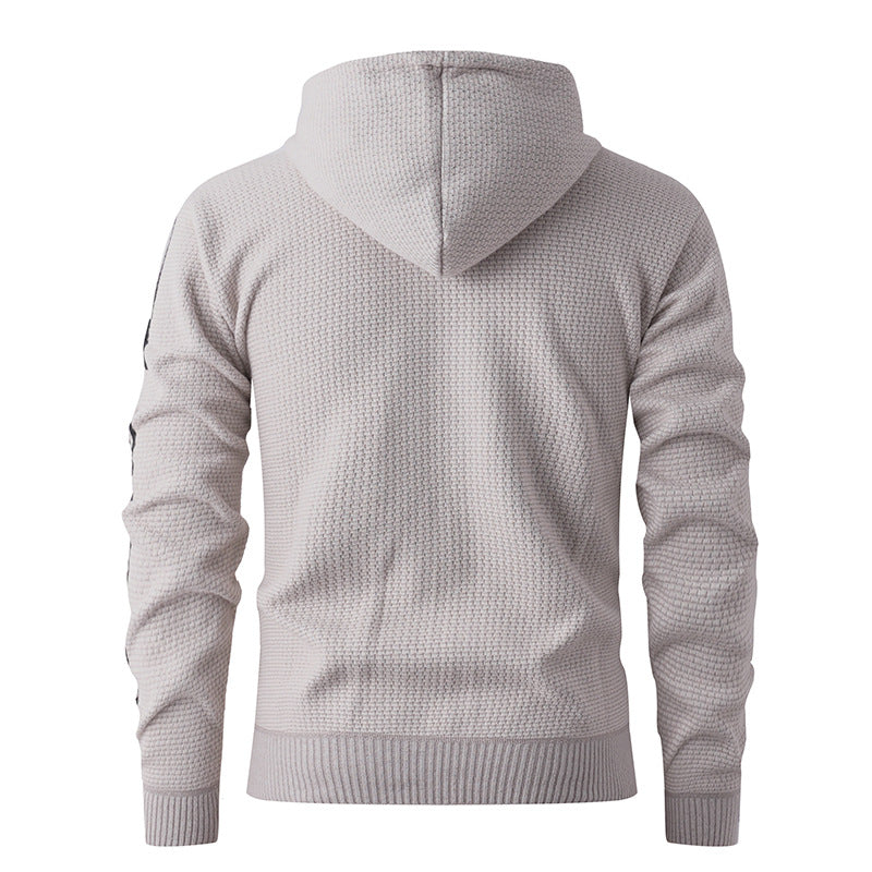 Herren Sportliche Kapuzenjacke mit weichem Innenfutter Heidi-Mode