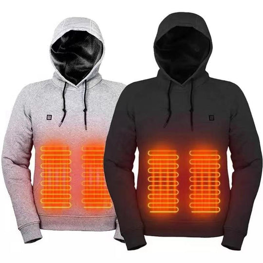 Damen beheizbare Kapuzenpullover Heidi-Mode